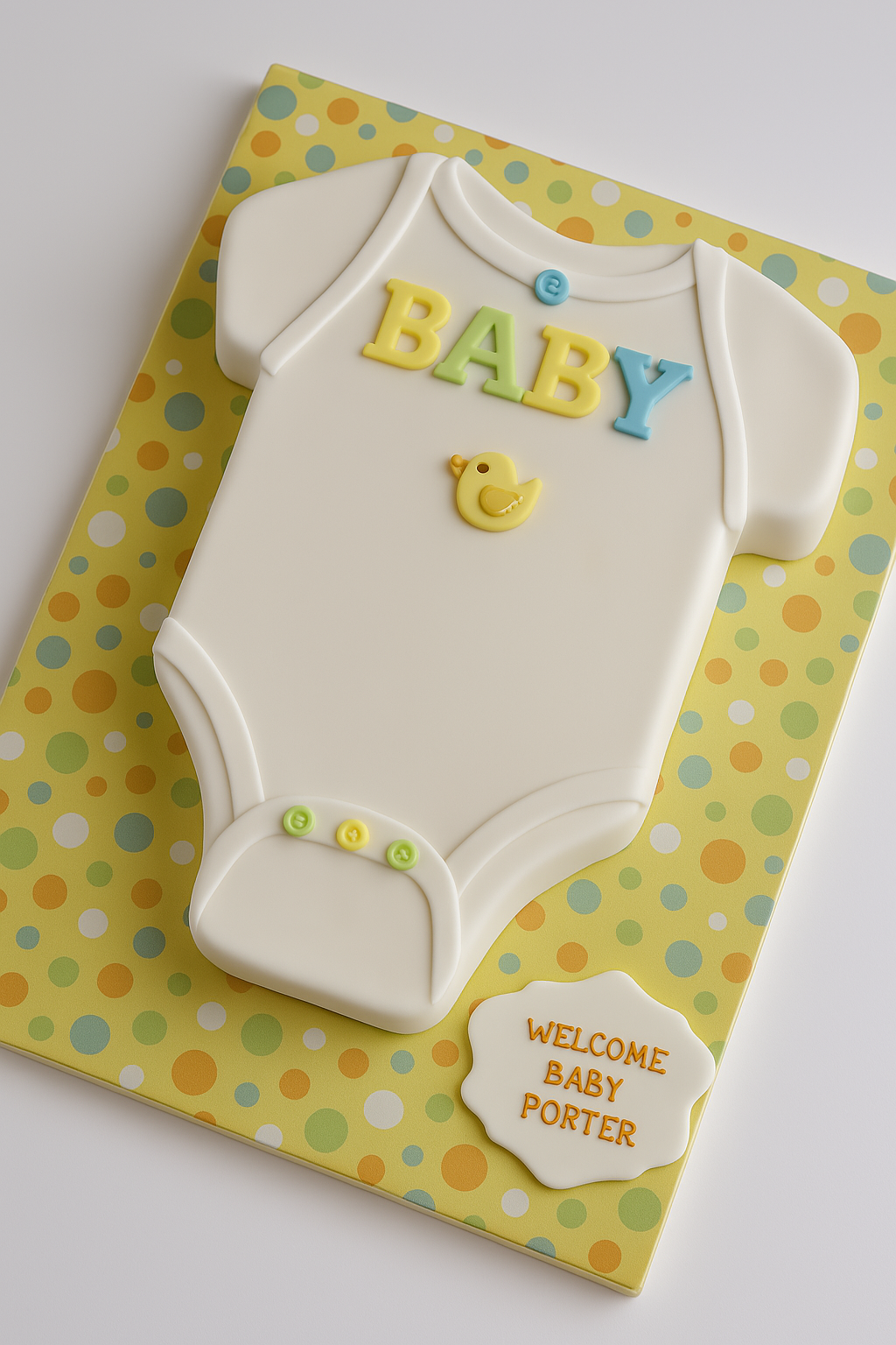 Baby Onesie Cake