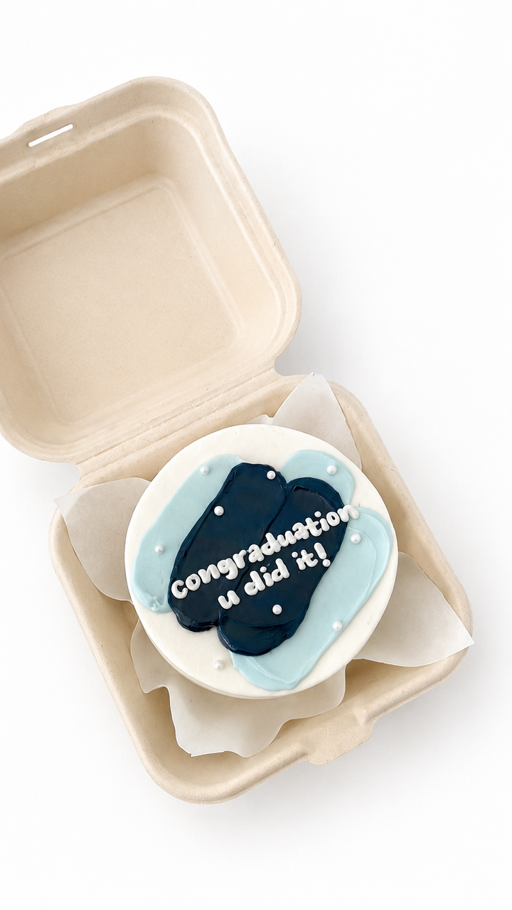 Graduation Bento Cake – “Congratulations, You Did It!