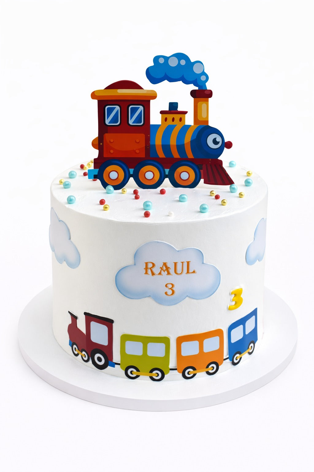 Choo-Choo Train Birthday Cake