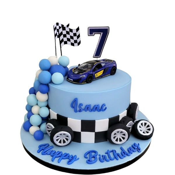 Racing Car Championship Cake